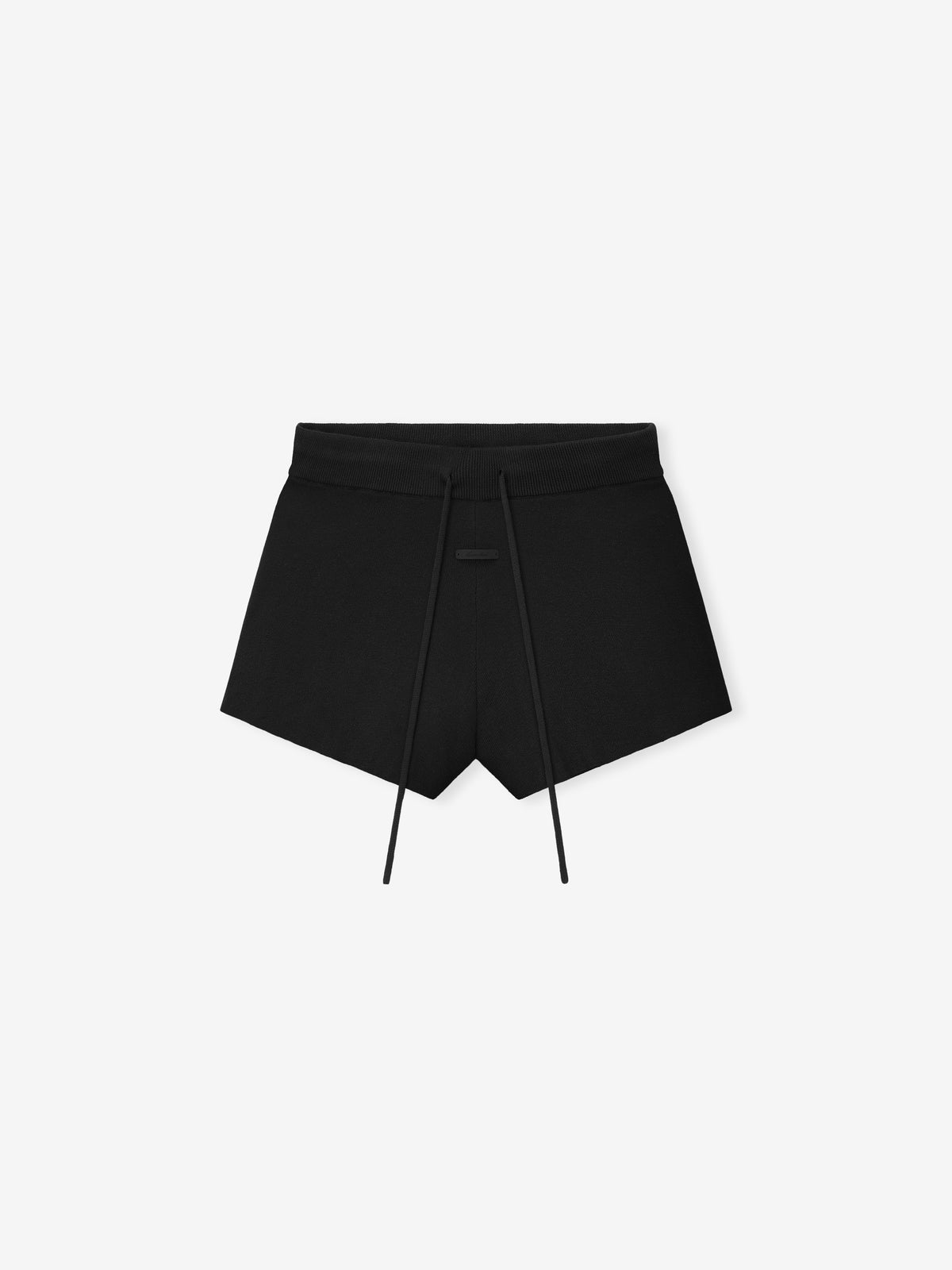 160SP265651FW_WOMENS_KNIT_RUNNING_SHORT-VINTAGE_BLACK_1